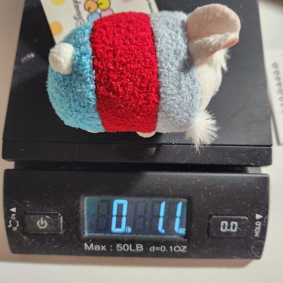 Disney Alice in Wonderland White Rabbit Mini Tsum Tsum Stackable Plush Doll Toy - Picture 12 of 12